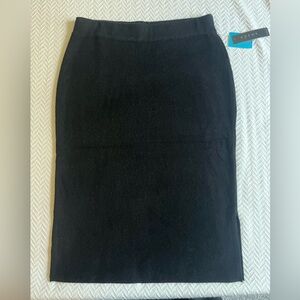 Cyrus Black Knit Skirt